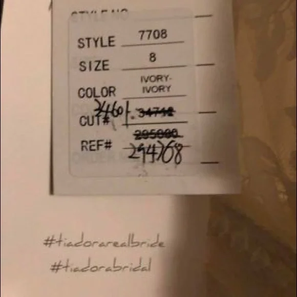 Ti Adora Wedding Dress Style 7708 - Picture 9 of 9